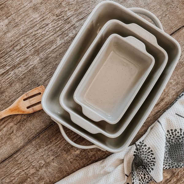 MORA Ceramic Baking Dish Oven Safe Kitchen Bakeware-6
