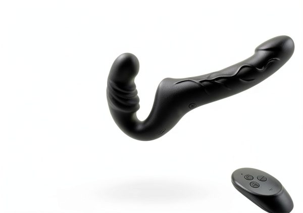 GAIWU Strapless Strap On Dildo Vibrator Lesbian Pegging-6