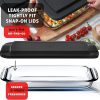 EATEX Glass Baking Dishes with Lids Oven Safe Set-6