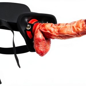 Umania Strap On Harness Adjustable Silicone Dildo Couples-0