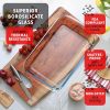 EATEX Glass Baking Dishes with Lids Oven Safe Set-1