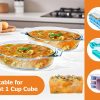 Yomvzake Mini Casserole Dish Borosilicate Glass Oven Safe-3