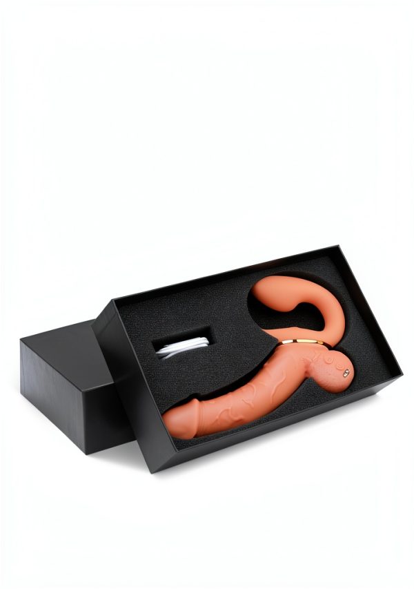 Kocopro Double Ended Dildo Vibrating Thrusting Silicone-7