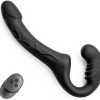 GAIWU Strapless Strap On Dildo Vibrator Lesbian Pegging-0
