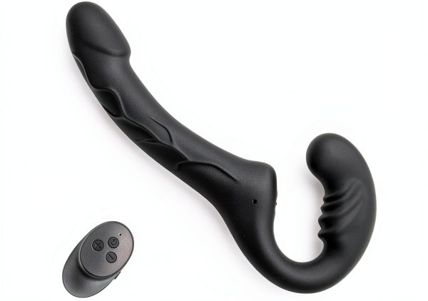 GAIWU Strapless Strap On Dildo Vibrator Lesbian Pegging-0