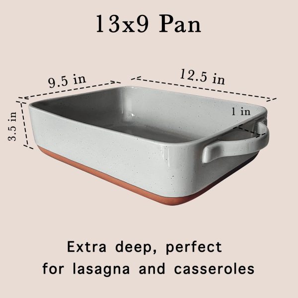 MORA Ceramic Baking Dish Oven Safe Kitchen Bakeware-1
