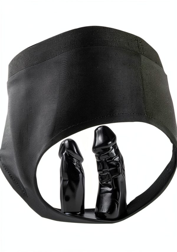 Elastic Underwear with Hidden Dildos MFMYEE-0