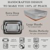 MORA Ceramic Baking Dish Oven Safe Scratch Resistant-3