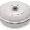 STAUB Ceramic Baking Dish Round White Oven Safe-0