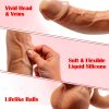 Kocopro Double Ended Dildo Vibrating Thrusting Silicone-3