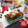 EATEX Glass Baking Dishes with Lids Oven Safe Set-5