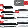 EATEX Glass Baking Dishes with Lids Oven Safe Multi-pack-1