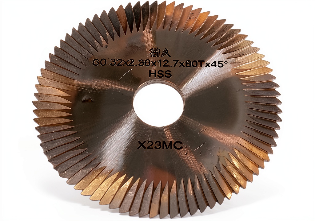Woodruff keyseat cutter set installed in a CNC milling machine