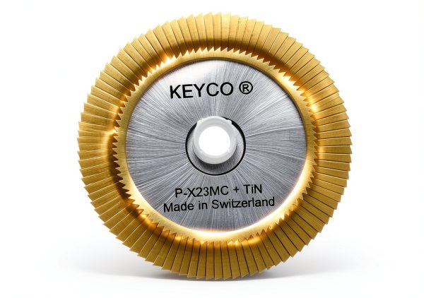 Titanium Nitride KEYCO X23MC Woodruff Cutter HSS-0