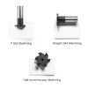 T-Slot Cutter uxcell 30mm Carbide 6 Flute-3