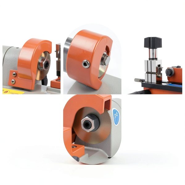 Emnrod Horizontal Cutting Machine 110V 120W Compact Woodruff Cutter-2