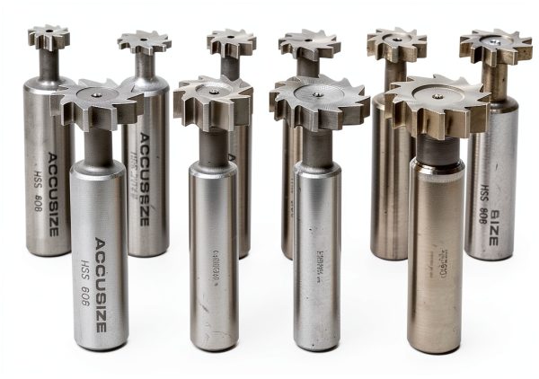 Woodruff Keyseat End Mill Accusize 3800-1101 1/2 in HSS-7