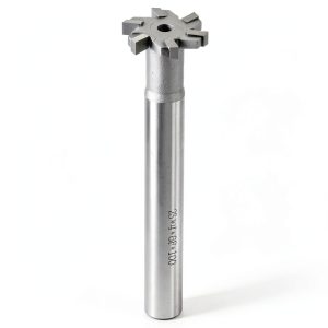 uxcell T-Slot Milling Cutter 25mm Cutting Diameter 12mm Shank 6 Flute-0
