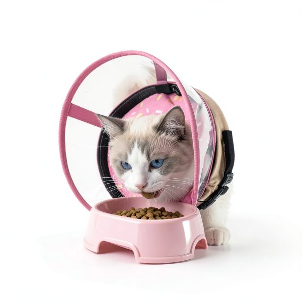 Inflatable Dog Cone Collar seektik Adjustable Collar with Clear Shield-6