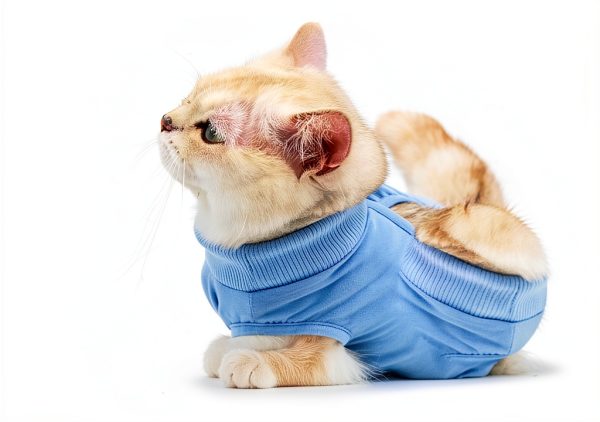 Cat Cone Collar & Recovery Suit 2PCS Anti-Bite Soft Cone by TREND-4