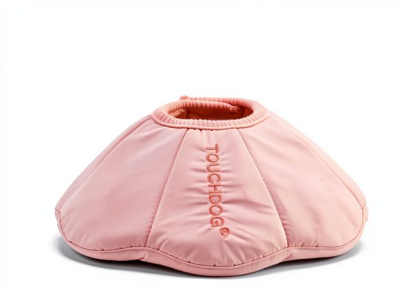 Touchdog Adjustable Soft Cat Cone Collar Waterproof Recovery Pink-2