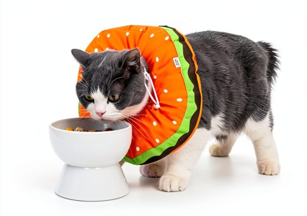 EWES Cat Cone Collar Soft M – Recovery Collar with Hamburger Style-1