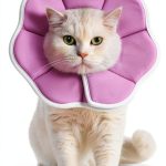 Avont Soft Cat Recovery Cone Collar, Adjustable Lightweight Kitten E-Collar for Small Dogs, Comfortable Neck Donut Stop Licking Scratching After Surgery -Purple(S)-0