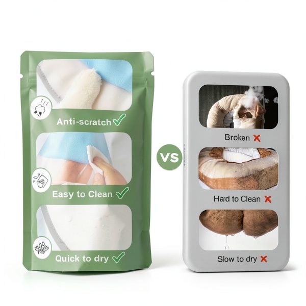 Cat Cone Collar Soft: Comfortable Waterproof Mesh Recovery Cone After Surgery to Stop Licking and Scratch, Alternative to Plastic Elizabeth Head/Neck Cone-4