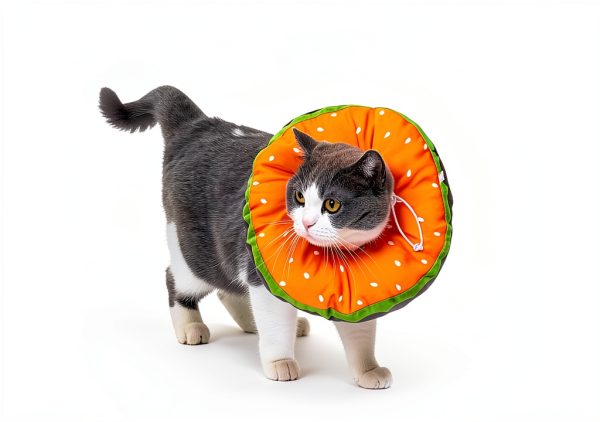 EWES Cat Cone Collar Soft M – Recovery Collar with Hamburger Style-3